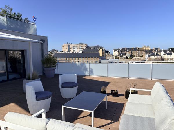 Saint-Malo (35400) Appartement T4 de 82m2 avec une terrasse de 90m2