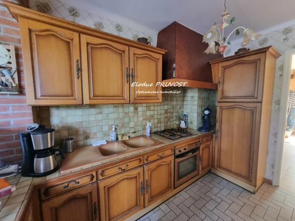 Maison 3 chambres sur grand terrain