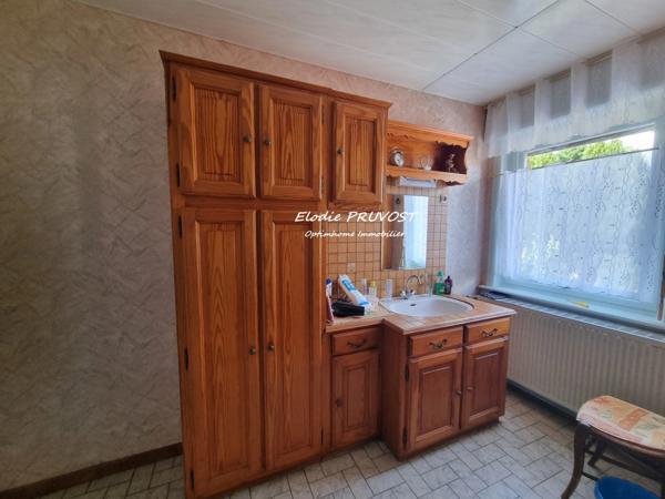 Maison 3 chambres sur grand terrain