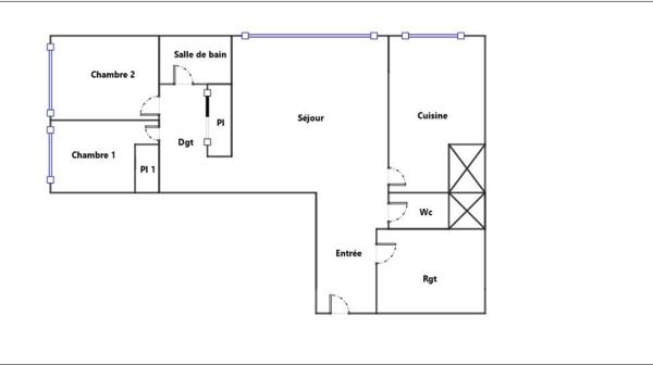 Appartement à vendre 3 pièces 71,02 m² Paris 13