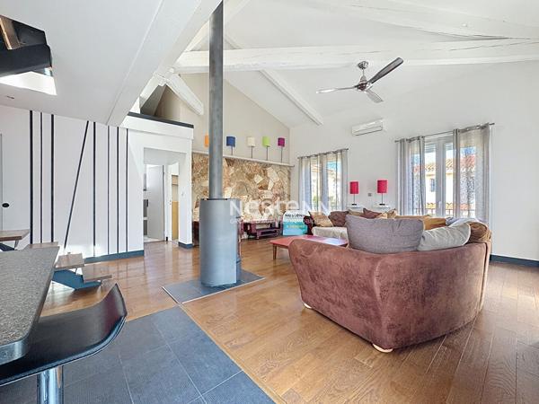 Appartement Perpignan 4 pièces en duplex avec entrée indépendante à La Lunette.