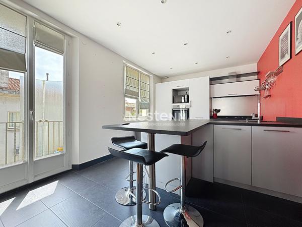 Appartement Perpignan 4 pièces en duplex avec entrée indépendante à La Lunette.