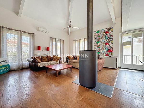 Appartement Perpignan 4 pièces en duplex avec entrée indépendante à La Lunette.