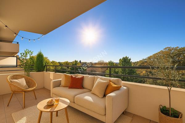 Lumineux appartement T4 de 70 m² dans une résidence de 2006 !!