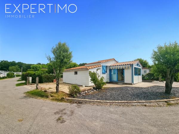 Bourgneuf-en-Retz (44580) Chalet tout confort dans parc résidentiel ouvert à l’année à Bourgneuf-en-Retz (44580)