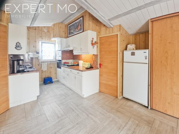 Bourgneuf-en-Retz (44580) Chalet tout confort dans parc résidentiel ouvert à l’année à Bourgneuf-en-Retz (44580)