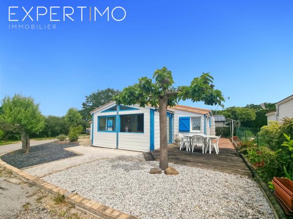 Bourgneuf-en-Retz (44580) Chalet tout confort dans parc résidentiel ouvert à l’année à Bourgneuf-en-Retz (44580)