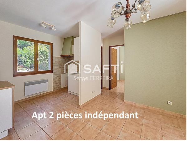 Villa + Apt indépendant + Piscine