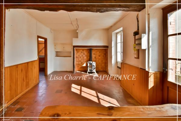 Maison à vendre 5 pièces de 71 m2 habitables avec jardin, courette, dépendances proche de NOGARO (32)