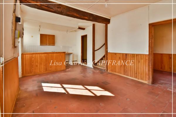 Maison à vendre 5 pièces de 71 m2 habitables avec jardin, courette, dépendances proche de NOGARO (32)