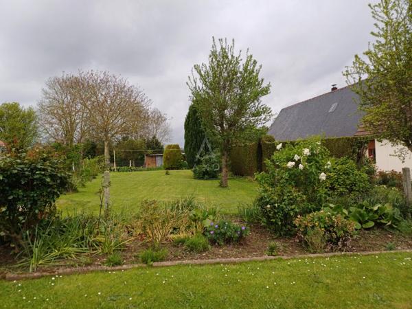 A 15 minutes de Dieppe maison de plein pied de type F 4 sur 2066 m² de terrain proximité Belmesnil ;  Exclusivité