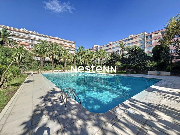 Vallauris T3 51 m2 - jardin 48 m² - parking - cave - piscine