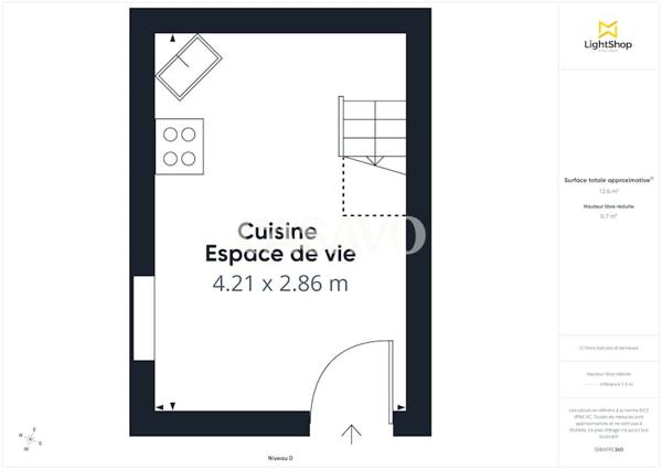 Vente Maison 2 pièces de 23m² - 91450 Soisy-sur-Seine