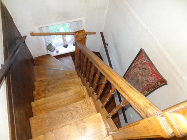 Rostrenen (22110) Maison de ville avec jardin et garage