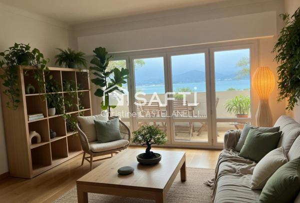 Appartement T4 vue mer, secteur Parc Cunéo