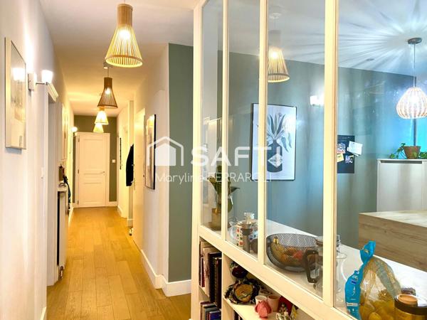 Appartement Bourgeois de 133 m2, 4 chambres
