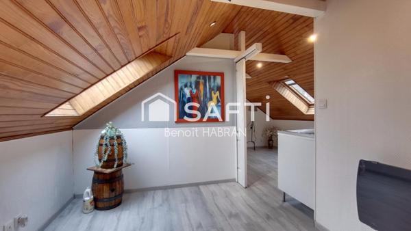 Maison 175m2, 5 chambres édifiée terrain 1455m2