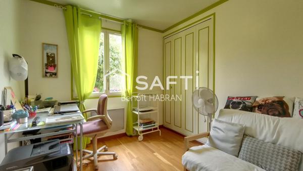 Maison 175m2, 5 chambres édifiée terrain 1455m2