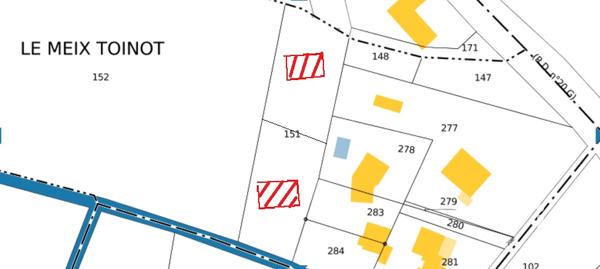 Terrain à vendre 750 m² Aubigny-en-Plaine