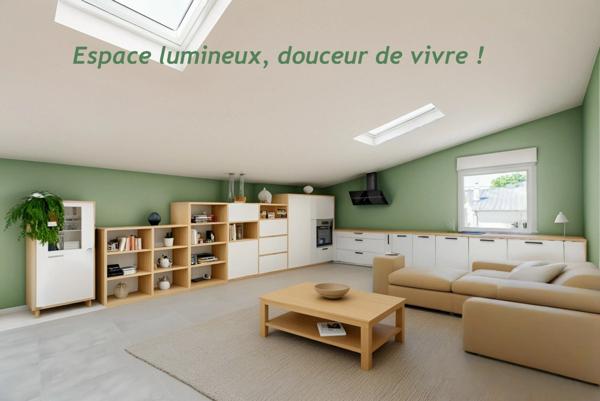 SAINT MARC SUR MER - PLAGE HULOT - PLEIN CENTRE - MARCHE - Duplex Loft T5 - AVEC TERRASSE - GARAGE - PARKING SECURISE