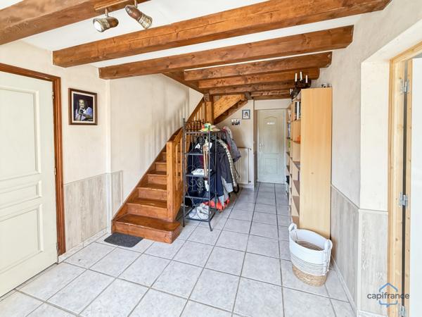 Dpt Gers (32), à vendre BARCELONNE DU GERS Maison T5 de 155 m² habitables + grands garages, dépendances et piscine sur 8678 m² de terrain, au calme