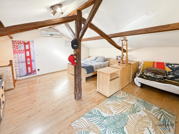 Dpt Gers (32), à vendre BARCELONNE DU GERS Maison T5 de 155 m² habitables + grands garages, dépendances et piscine sur 8678 m² de terrain, au calme