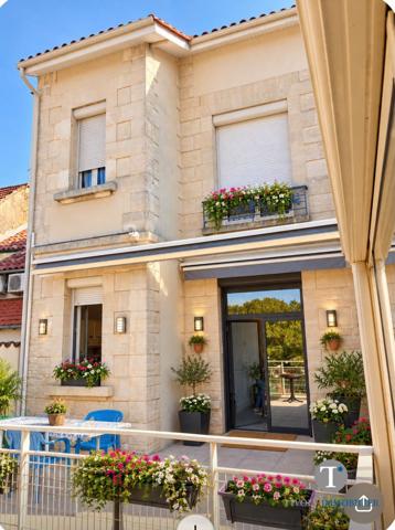 BERGERAC CENTRE, appartement/maison 3 Chambres avec GARAGE et terrasse