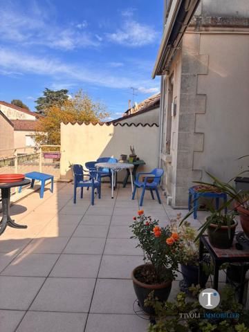 BERGERAC CENTRE, appartement/maison 3 Chambres avec GARAGE et terrasse