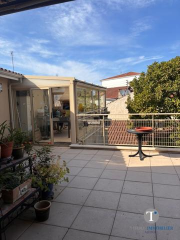 BERGERAC CENTRE, appartement/maison 3 Chambres avec GARAGE et terrasse