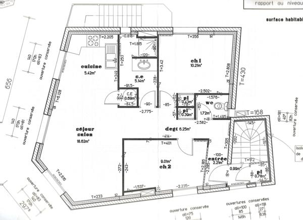 Immeuble de rapport de caractère - DPE C - Potentiel d'Optimisation locative - BRIVE LA GAILLARDE (19)