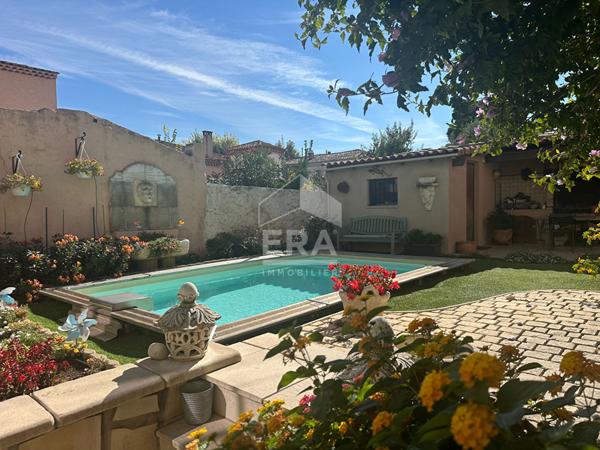 A VENDRE 13010 MARSEILLE MAISON TYPE 4 DE 95M² SUR 200M² DE JARDIN  PISCINE