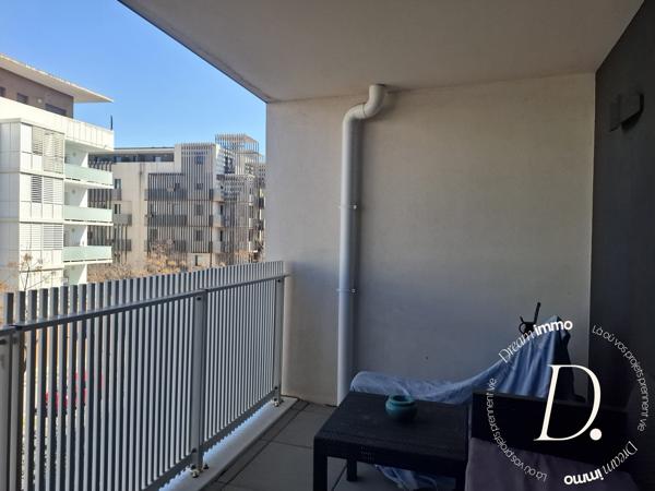 Montpellier, Ovalie - Appartement 2 pièces, double balcon et parking