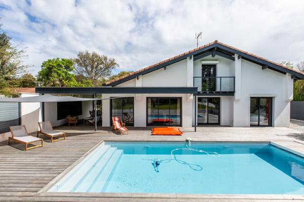 VILLA AVEC PISCINE ET STUDIO INDÉPENDANT À LABENNE OCÉAN