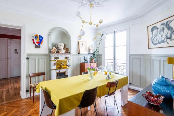 Paris (75010) Magnifique appartement 4 pièces au 4ème étage avec ascenseur