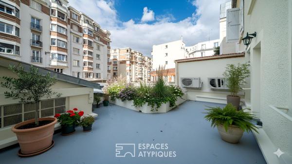 Butte Aux Cailles – Maison avec cour