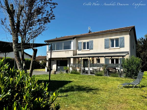 ORLEAT - Maison familiale P7 – Terrain arboré 1 204 m² – Garages – Quartier résidentiel recherché