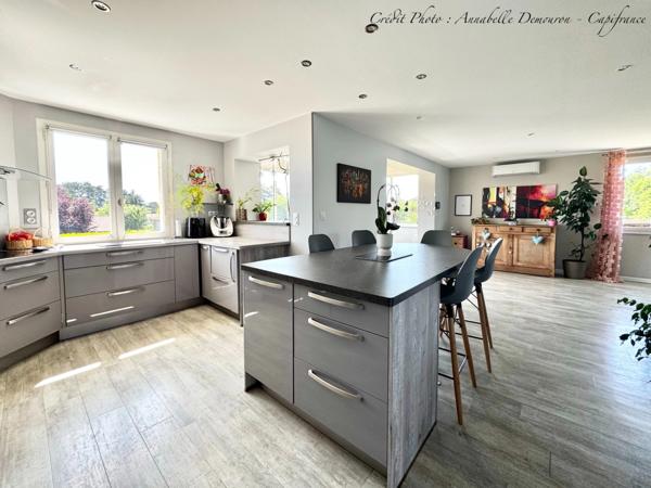 ORLEAT - Maison familiale P7 – Terrain arboré 1 204 m² – Garages – Quartier résidentiel recherché