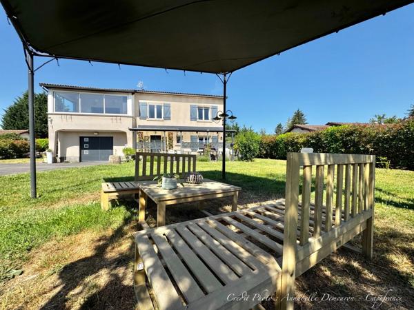ORLEAT - Maison familiale P7 – Terrain arboré 1 204 m² – Garages – Quartier résidentiel recherché