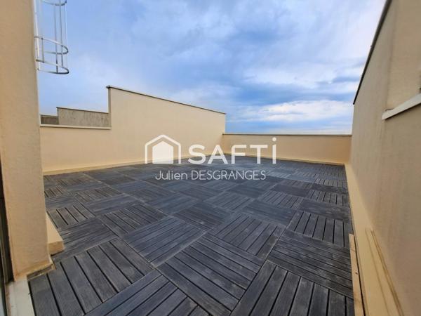 Appartement d’exception – Dernier étage – Terrasses panoramiques – Centre-ville