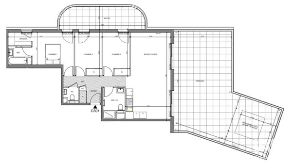 Appartement à vendre 4 pièces 85 m² Saint-Laurent-du-Var