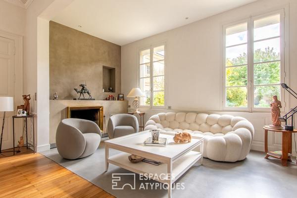 Maison de Maître du XVIIe au charme ancien et jardin secret