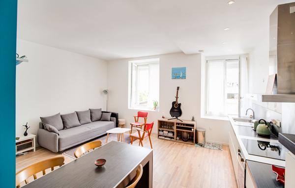 Appartement 2 pièces 54 m² Nantes Beauséjour