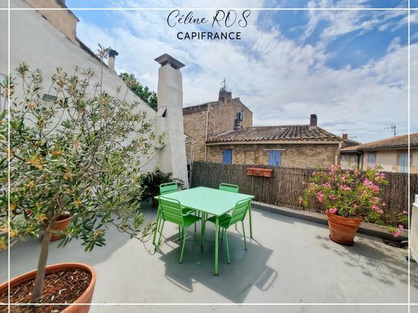 Maison de village avec terrasse  au cœur de Lançon-de-Provence