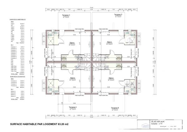 Terrain à vendre 984 m² Mont-de-Marsan
