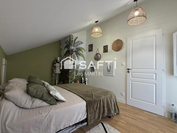 Maison 118m2 - 4 chambres - Garage et jardin