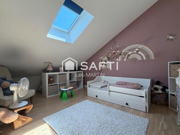 Maison 118m2 - 4 chambres - Garage et jardin