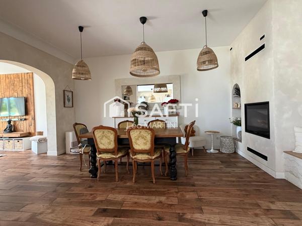 Maison 118m2 - 4 chambres - Garage et jardin
