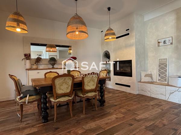 Maison 118m2 - 4 chambres - Garage et jardin