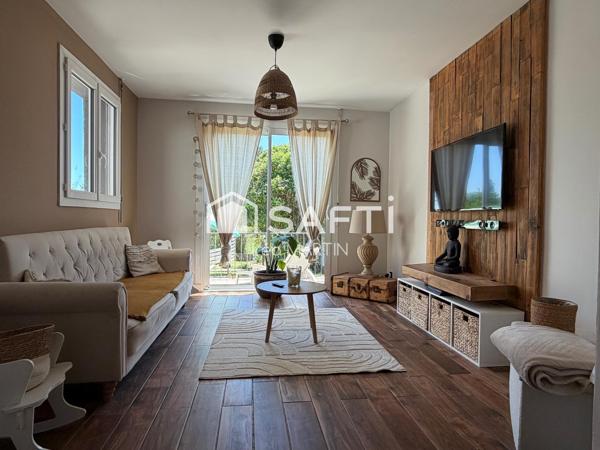 Maison 118m2 - 4 chambres - Garage et jardin
