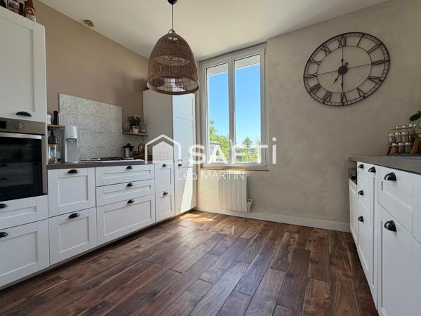 Maison 118m2 - 4 chambres - Garage et jardin
